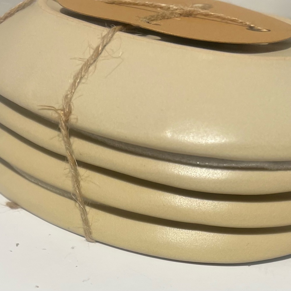 Spring Beige Multi-Color Rabbit Spring,6” Easter Dessert/Appetizer Plates NWT - Picture 12 of 14